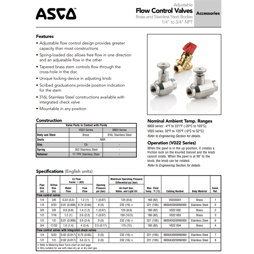 ASCO AC FLOW - KC TPS